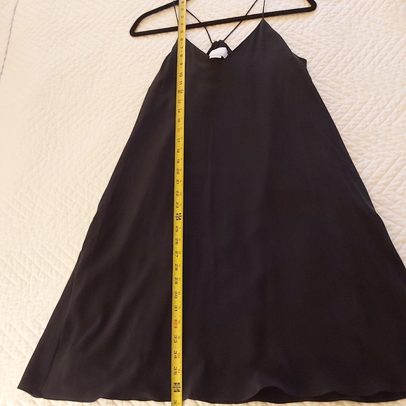 Cynthia Rowley  black silk slip dress, size S - Picture 3 of 4